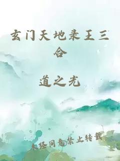 玄门天地录王三合